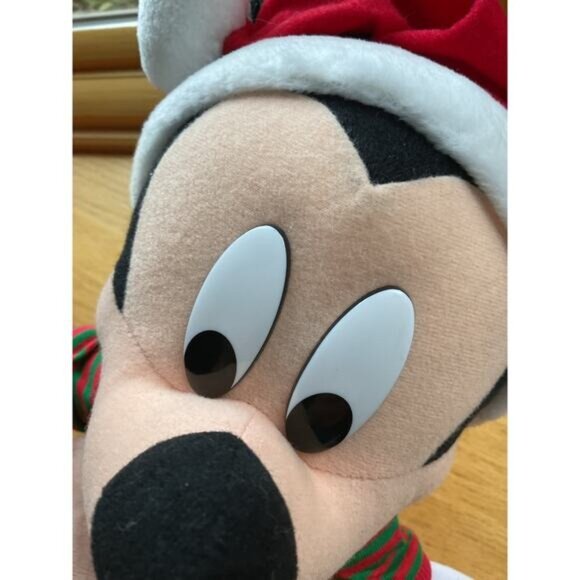 Disney Christmas Mickey Mouse Plush Stuffed Animal Kohls Cares Limited Edition - Picture 5 of 5